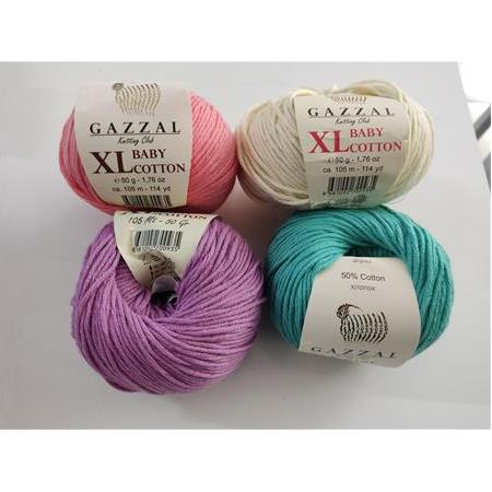 Gazzal Baby Coton XL-Kalın (4 Adet )