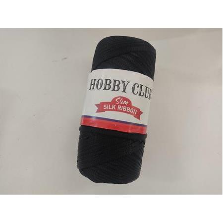 Hobby club Slim Ribbon İp (250 gr- Siyah)